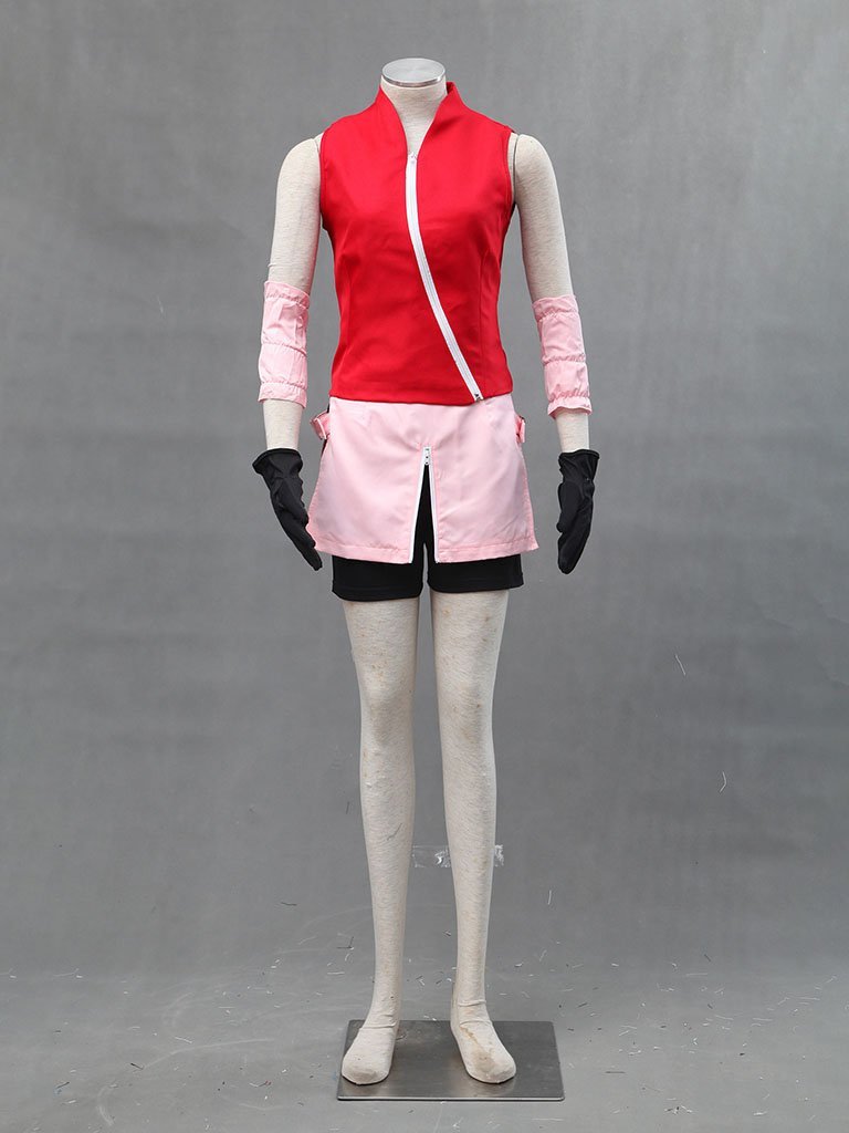 Nartuo Sakura Haruno Cosplay Costume - Cosrea Cosplay