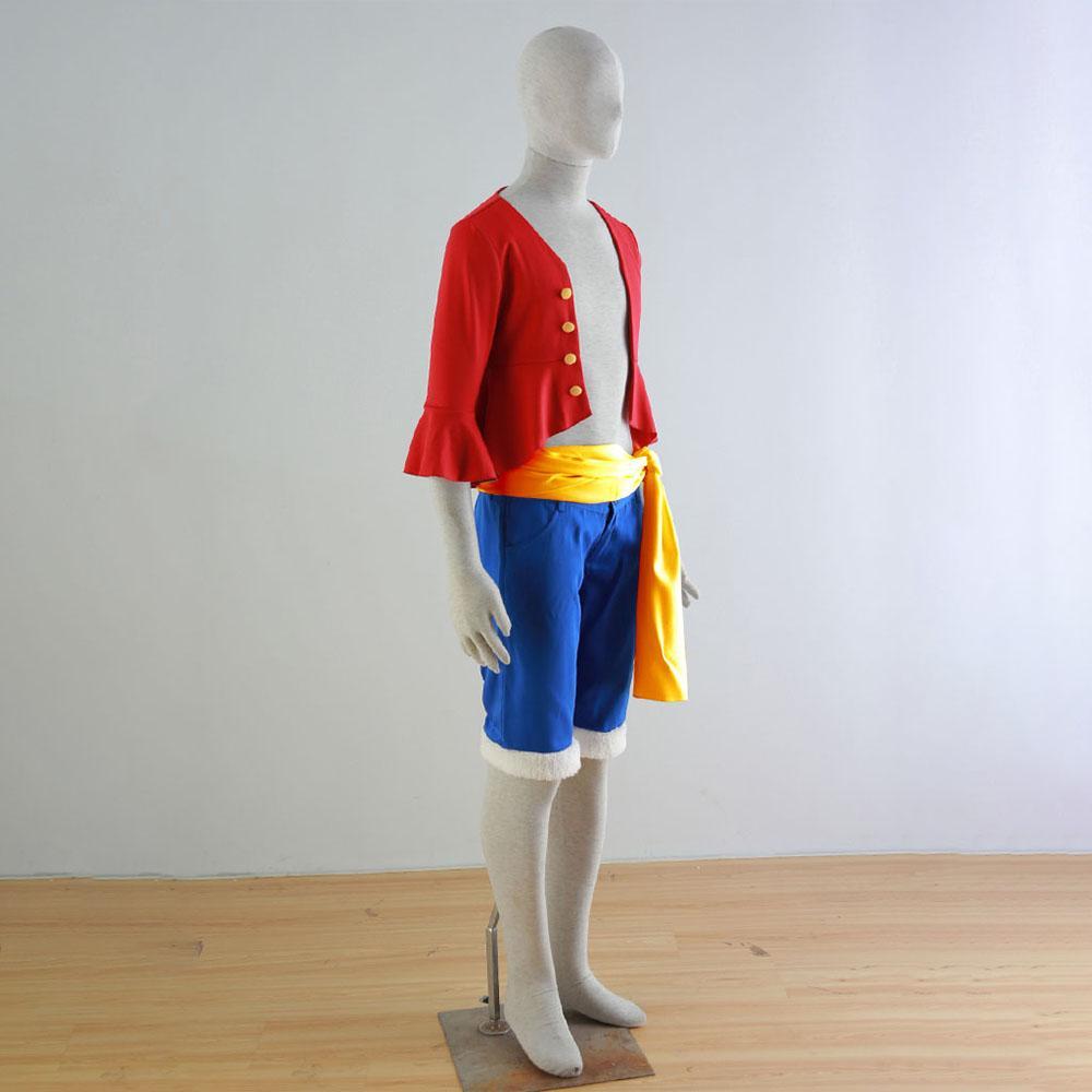 D. Monkey Luffy Costumi Cosplay da One Piece For Kids mp004112