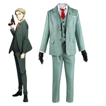 Load image into Gallery viewer, Anime Spy x Family Costume Loid Forger Cosplay full Suits with Accessories for Men and Kids