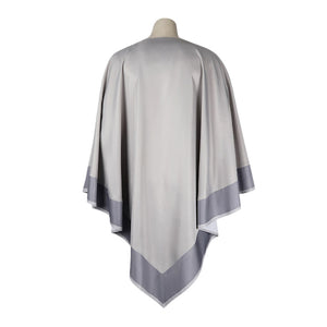 Star Wars Qui Gon jinn Cosplay Grey Cloak Cape Adult Jedi Top Robe Halloween Costume