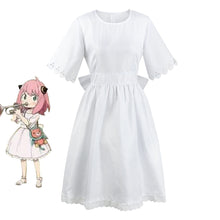 Load image into Gallery viewer, Spy x Family Costume Anya Forger Cosplay White Dress with Accessories Women and Kids