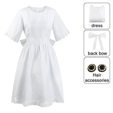 Load image into Gallery viewer, Spy x Family Costume Anya Forger Cosplay White Dress with Accessories Women and Kids