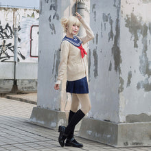 Load image into Gallery viewer, My Hero Academia League of Villains Himiko Toga Costume Uniform full Outfits With Wigs