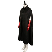 Load image into Gallery viewer, Beetlejuice 2024 Movie Catherine O’Hara Beetlejuice Black Cape With Red Gloves