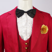 Load image into Gallery viewer, Red Tuxedo Beetlejuice Cosplay Costume for Men and Kids