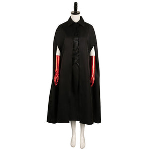 Beetlejuice 2024 Movie Catherine O’Hara Beetlejuice Black Cape With Red Gloves