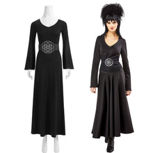 Load image into Gallery viewer, Women&#39;s Beetlejuice 2024 Movie Lydia Deetz Black Dress