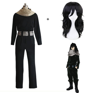 My Hero Academia Costume Eraserhead Shota Aizawa Cosplay Outfits With Wigs Unisex