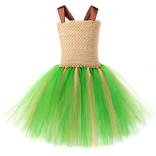 Load image into Gallery viewer, Kids Star Wars Costume Yoda Cosplay Tutu Dress Cape Suit for Halloween