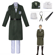 Load image into Gallery viewer, Unisex Attack On Titan Season 4 Costume Levi Eren Scout Regiment Cosplay Full Outfit