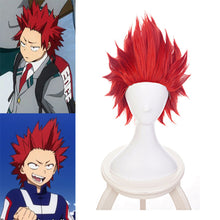 Load image into Gallery viewer, My Hero Academia Costume Kirishima Eijirou Training/Gym Cosplay Outfits With Wigs Unisex