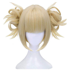 My Hero Academia League of Villains Himiko Toga Costume Uniform full Outfits With Wigs