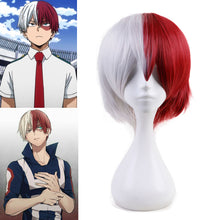 Load image into Gallery viewer, My Hero Academia Costume Todoroki Shouto Training/Gym Cosplay Outfits With Wigs Unisex