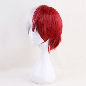 My Hero Academia Costume Todoroki Shouto Training/Gym Cosplay Outfits With Wigs Unisex