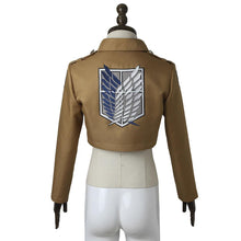 Load image into Gallery viewer, Anime Attack On Titan Costume Levi Ackerman Scout Regiment Cosplay Battle Full Outfits Costume for Men