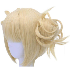 My Hero Academia League of Villains Himiko Toga Costume Uniform full Outfits With Wigs