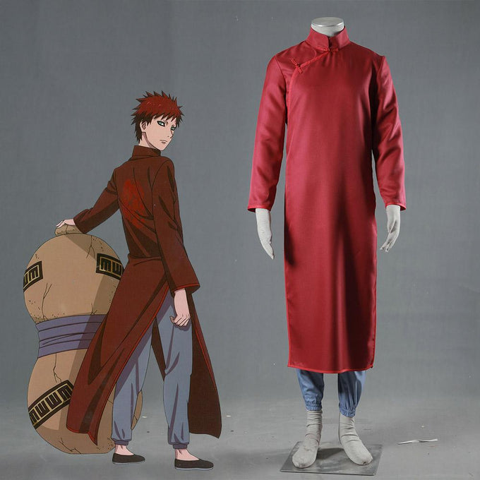 Naruto Sabaku Gaara Cosplay Set Halloween Costume