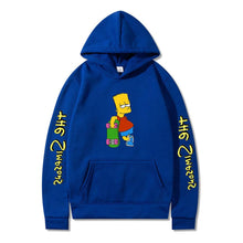 Load image into Gallery viewer, The Simpsons Printed Pullover Trainning Suit Hoodie Sweatshirt Unisex