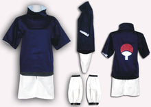 Load image into Gallery viewer, For Men and Children Anime Naruto Uchiha Sasuke Cosplay Whole Set