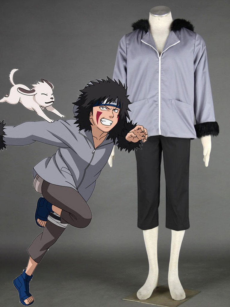 Naruto Shippuden Kiba Inuzuka Cosplay Halloween Costume