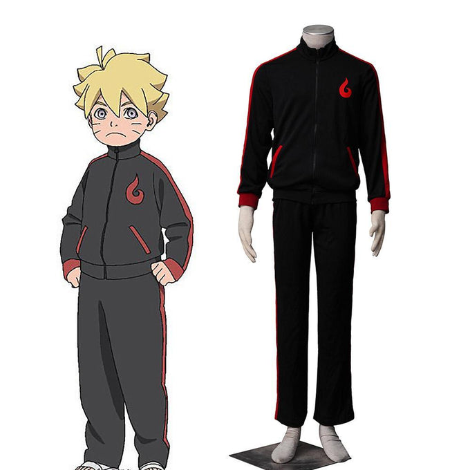 Boruto Naruto the Movie Young Uzumaki Cosplay Set