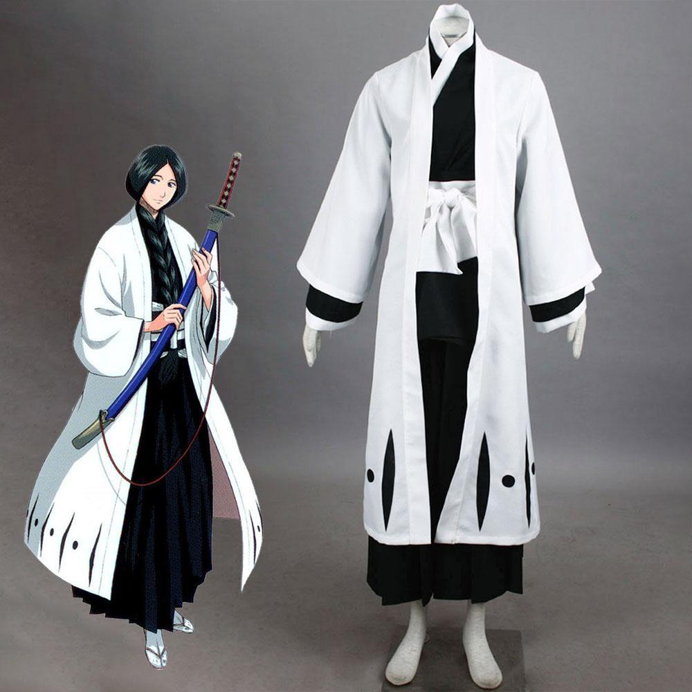 Women and Children Bleach Costume Unohana Retsu Cosplay Kimono Full Ou ...