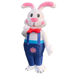 1.8m Rabbit Cosplay Easter Bunny Costume For Adults Halloween Rabbit Role Play Fancy Party